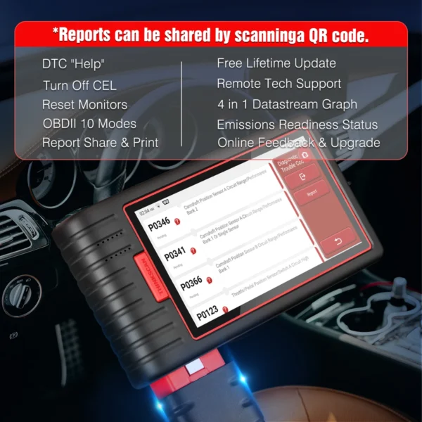 Thinkscan OBDeleven System AutoReader OBD2 Universal Diagnostic Machine Tool