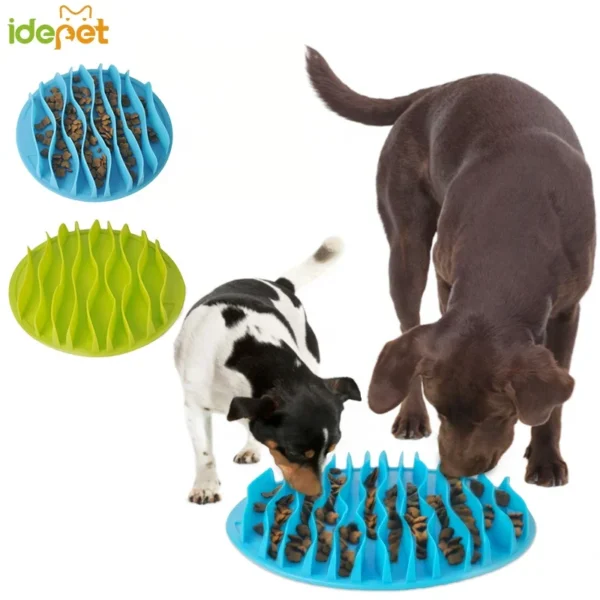Jungle Design Slow Feeder Bowl – Anti-Choke, Anti-Slip Pet Bowl for Dogs & Cats - Image 6