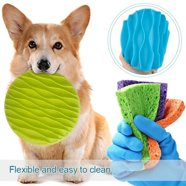 Jungle Design Slow Feeder Bowl – Anti-Choke, Anti-Slip Pet Bowl for Dogs & Cats - Image 2