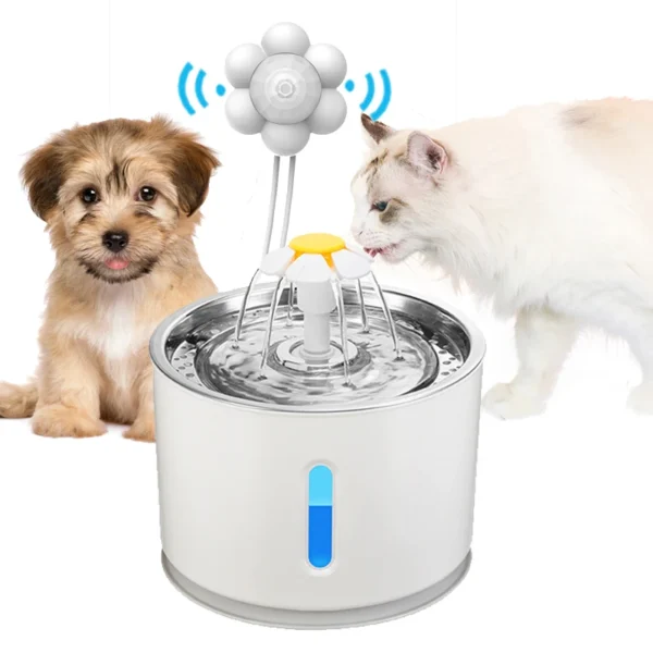 Automatic Cat & Dog Water Fountain – Stainless Steel Drinking Dispenser, Pet Acc - Image 6