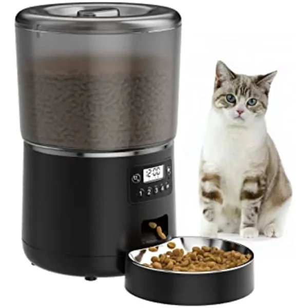 Smart Automatic Pet Feeder – WiFi App Control, Dual Power, for Dogs & Cats - Image 6