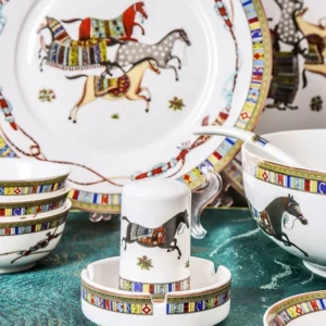 New Arrival Ceramic Dinner Set  Kitchen DESIGN Feature Bone China Dinner Set