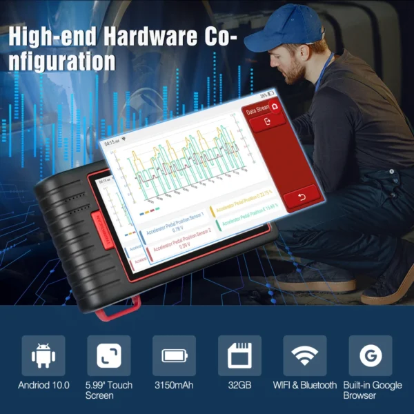 Thinkscan OBDeleven System AutoReader OBD2 Universal Diagnostic Machine Tool - Image 5